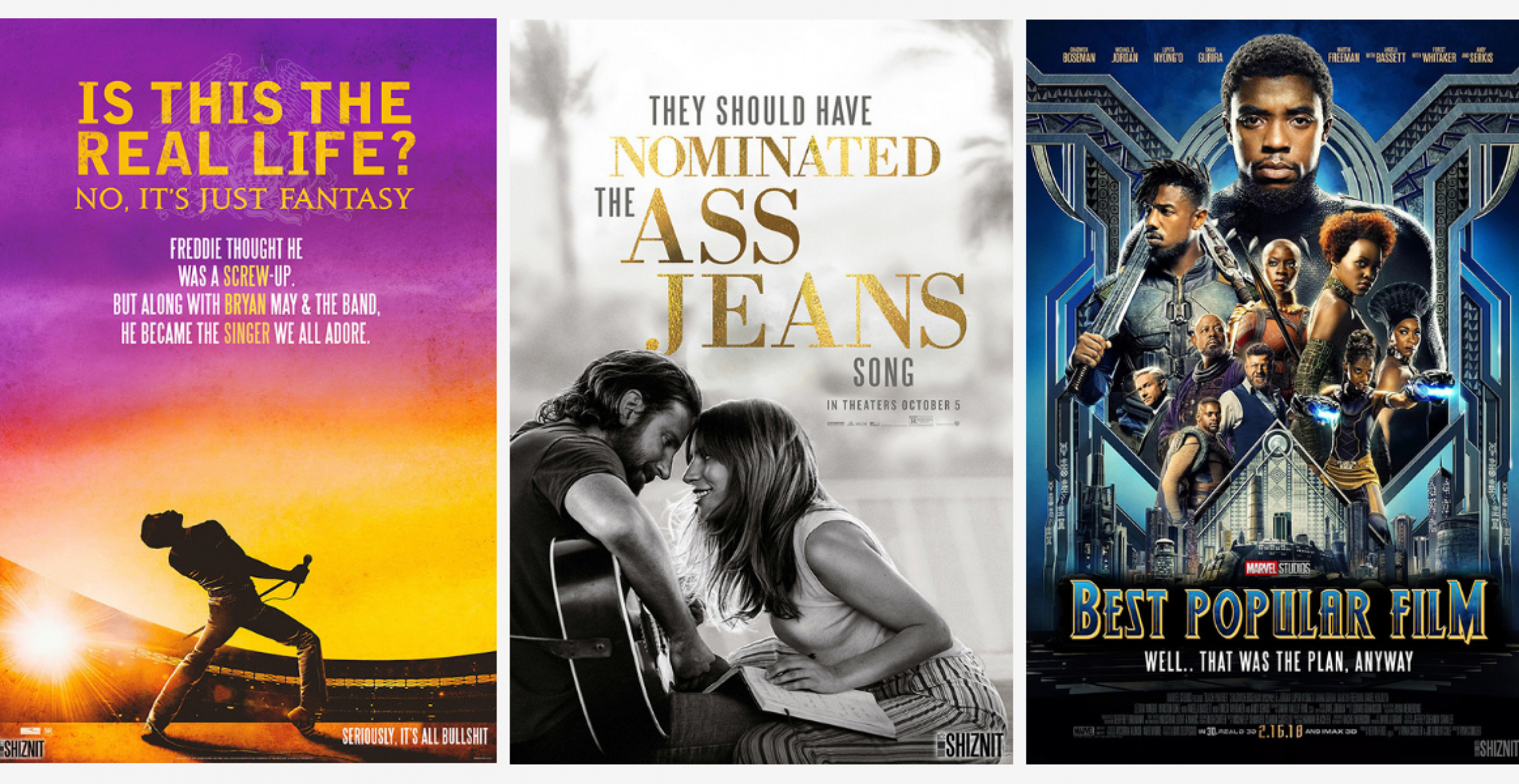 Wenn Plakate ehrlich wären: Acht Redesigns oscarnominierter Filme