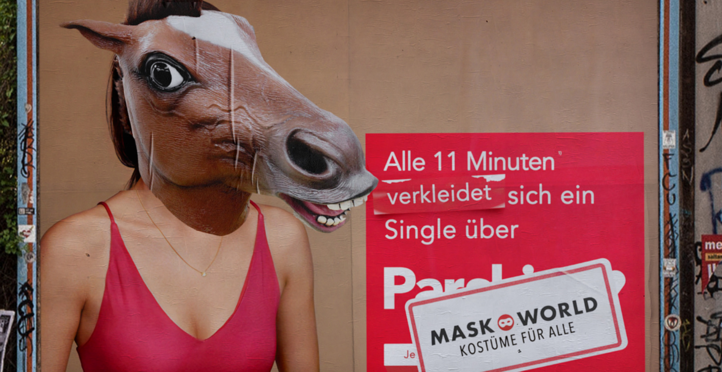 Alle 11 Minuten verliebt sich jemand in diese Adbusting-Aktion