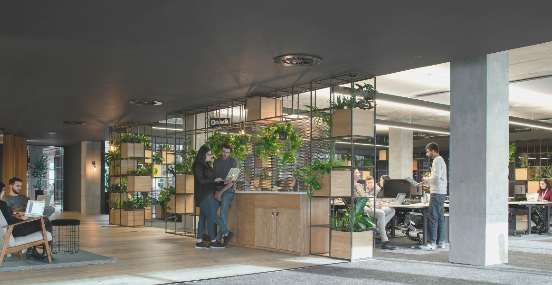 Office-Kultur: Das Slack-Büro in Dublin ist gebaute New-Work-Kultur