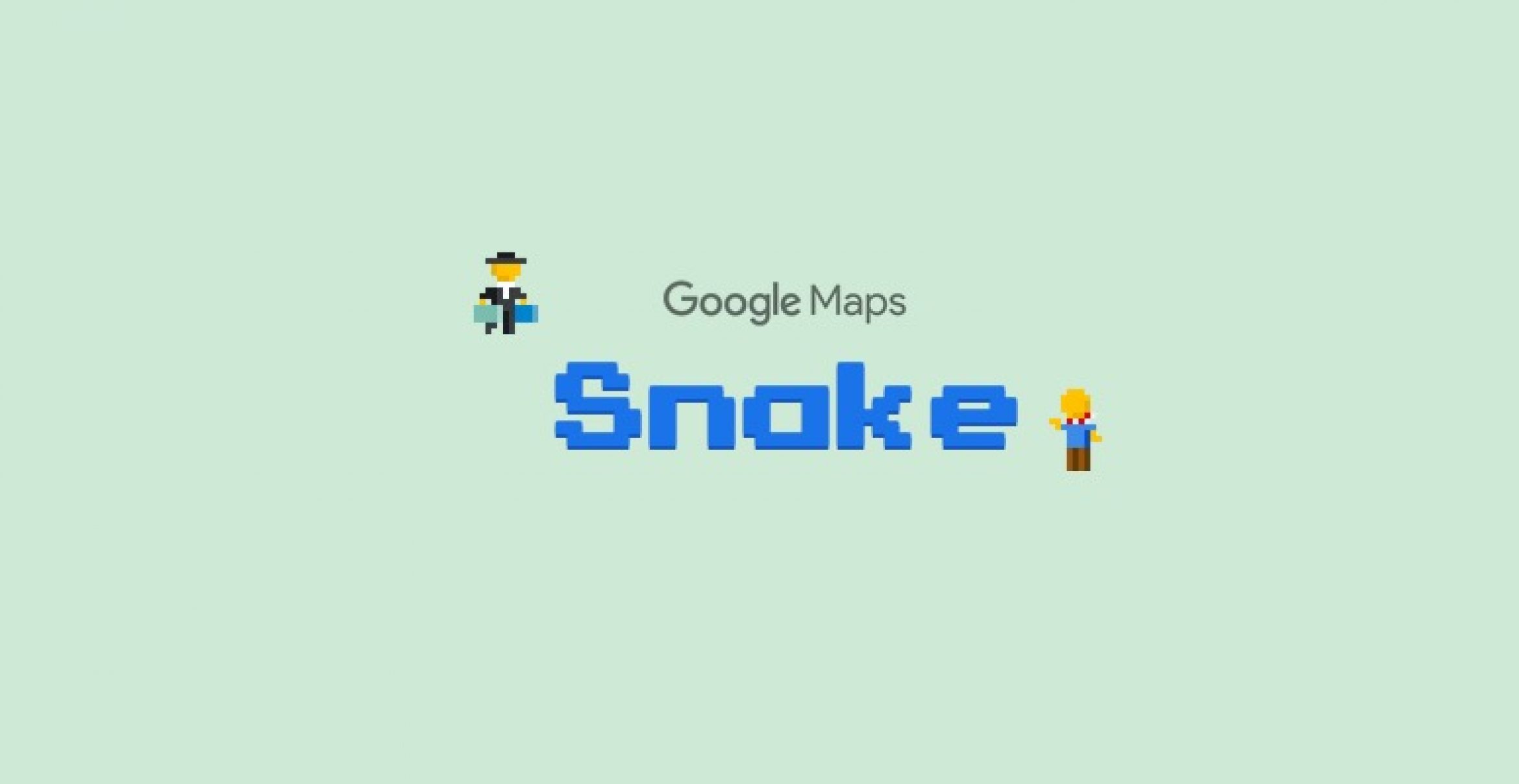 Easteregg: Auf Google Maps kann man jetzt „Snake“ spielen