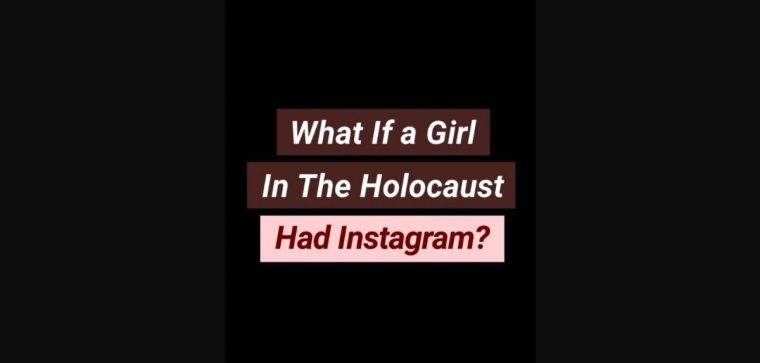 Stellt euch vor, ein Mädchen streamt den Holocaust