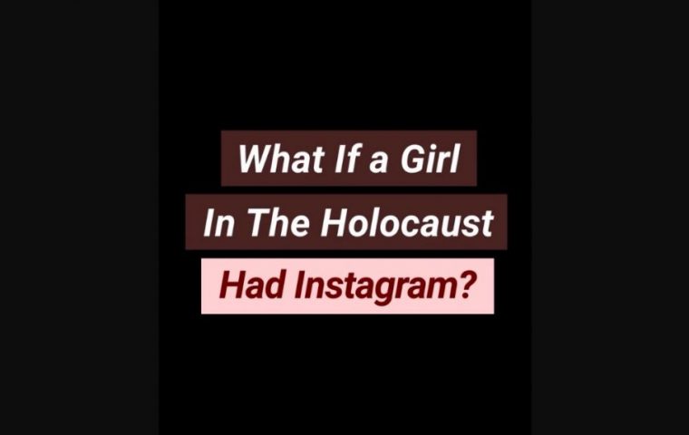 Stellt euch vor, ein Mädchen streamt den Holocaust