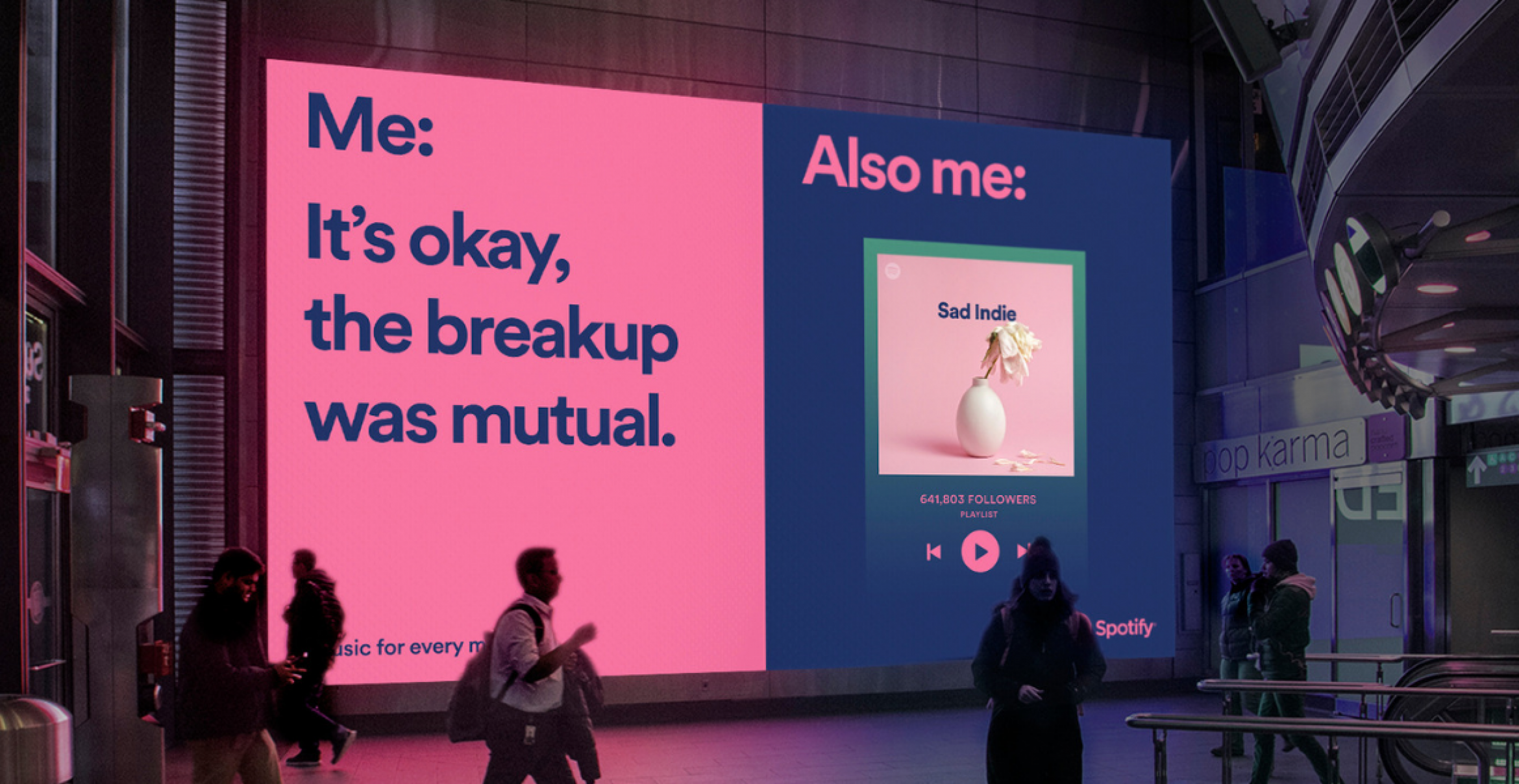 Diese Plakate von Spotify zeigen: Die Plattform hat Meme-Charakter