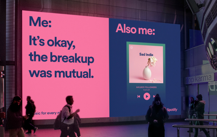 Diese Plakate von Spotify zeigen: Die Plattform hat Meme-Charakter