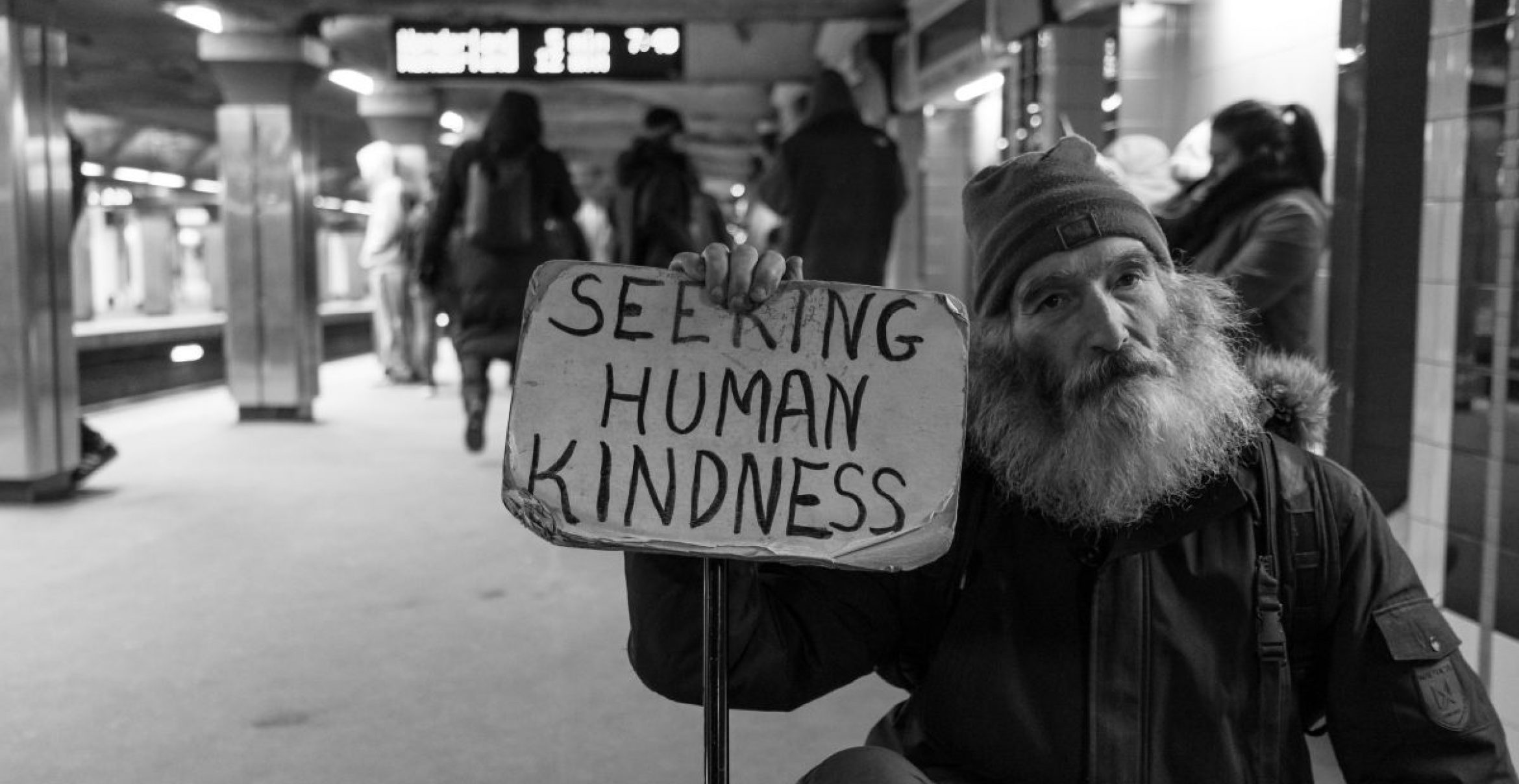 Diese Kampagne macht auf Obdachlosigkeit aufmerksam