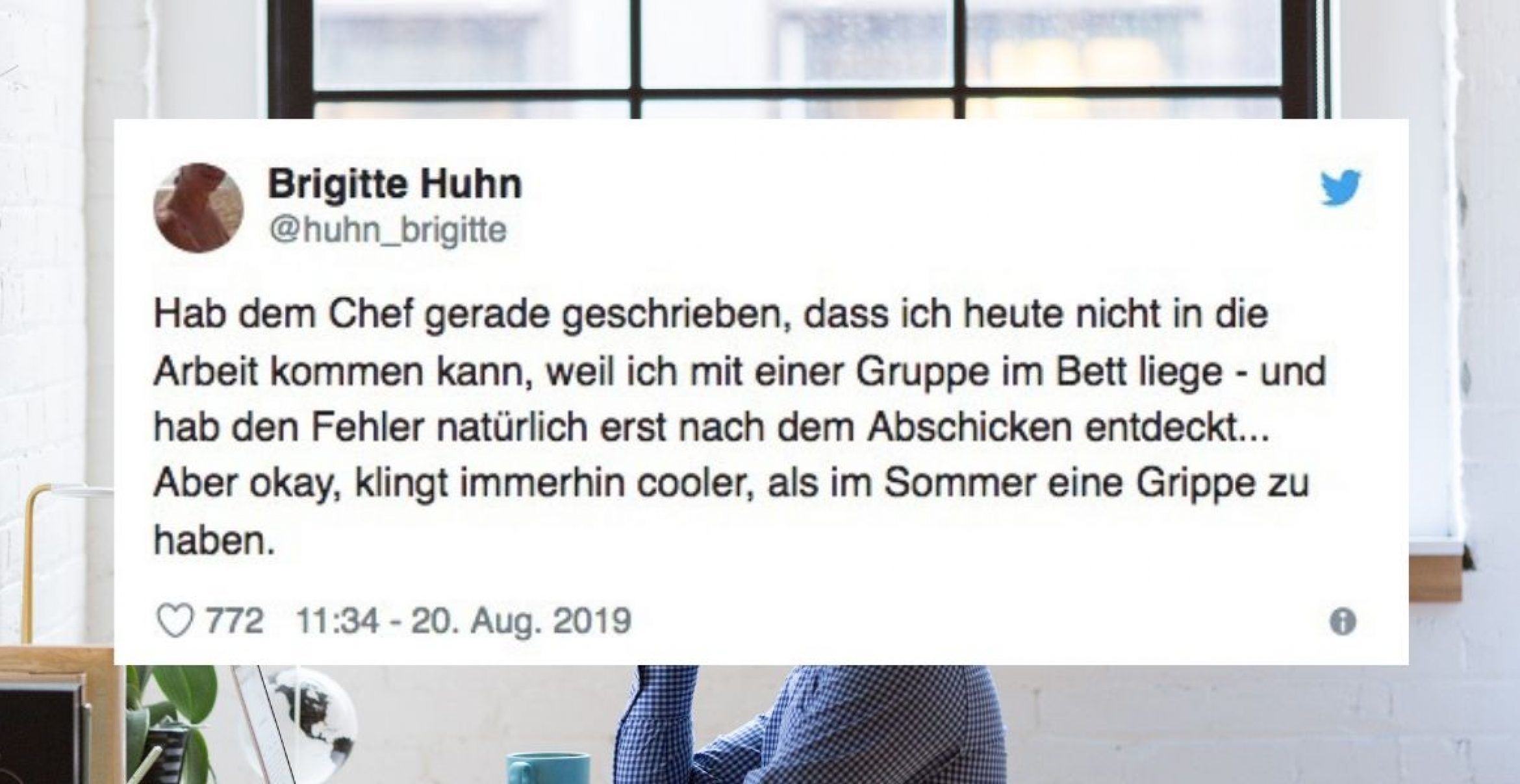 Zehn witzige Tweets aus dem Büroleben