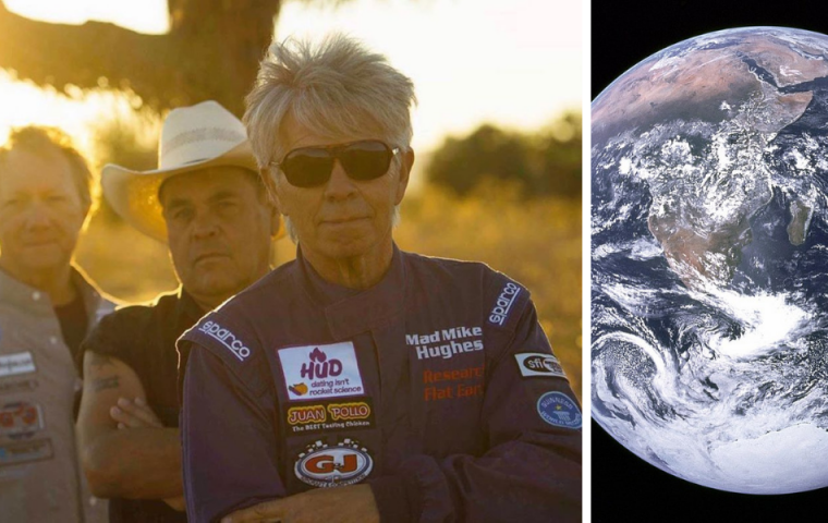 Flat Earther will sich mit Rakete in den Himmel schießen