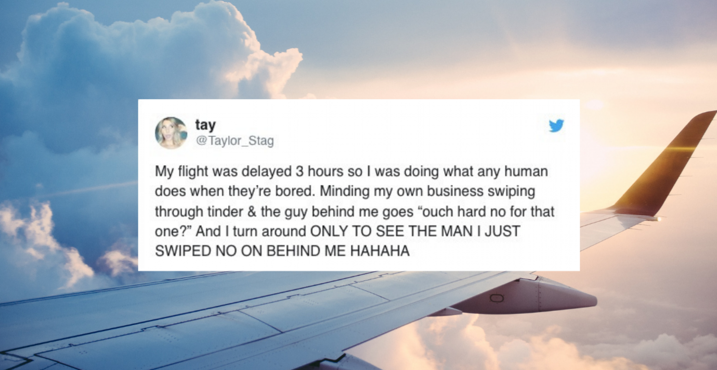 10 Tweets, die uns für kurze Zeit unsere Flugangst vergessen lassen