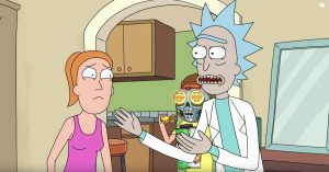 Super Bowl Rick and Morty