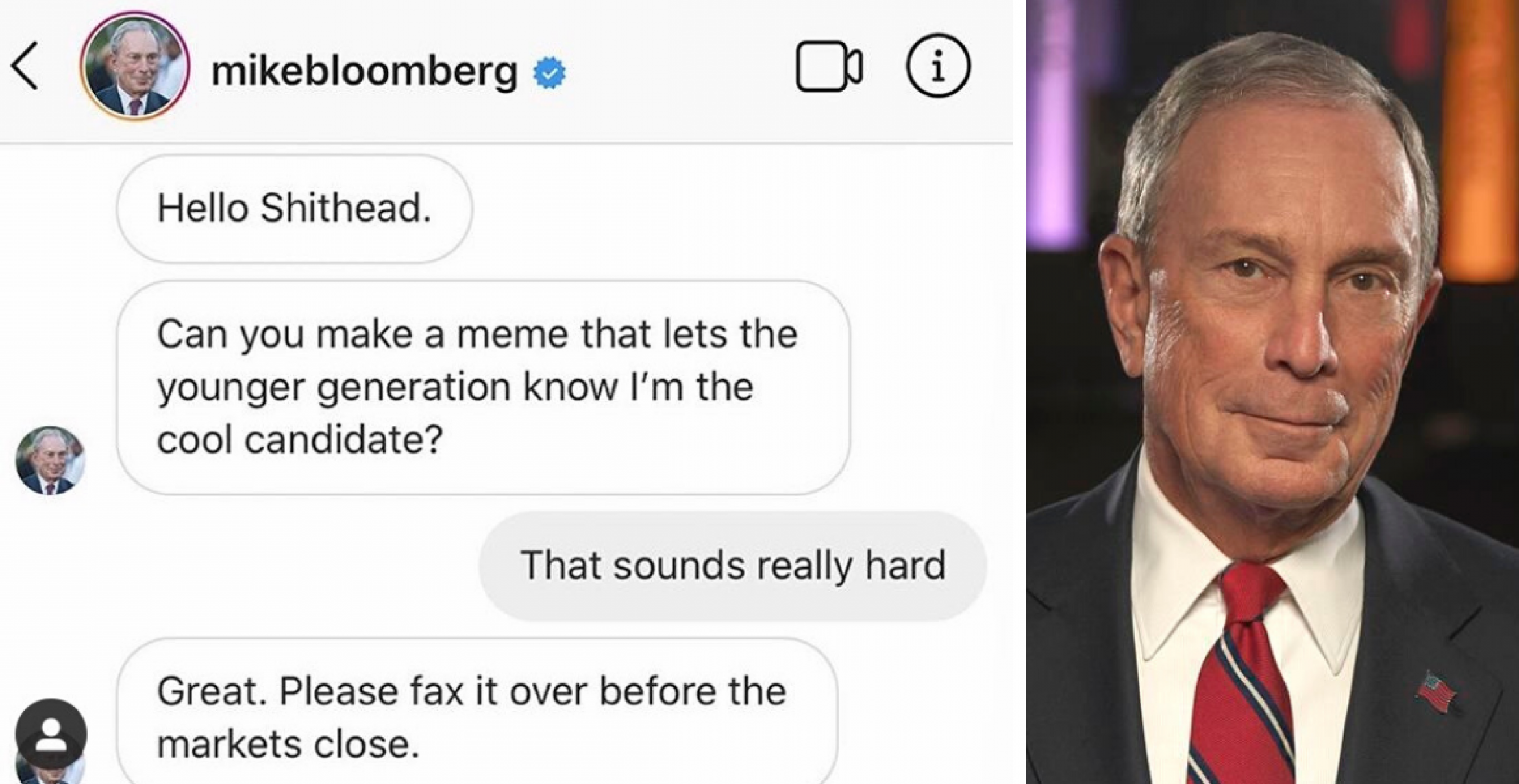 US-Präsidentschaftskandidat bezahlt Meme-Seiten auf Instagram für seine Kampagne