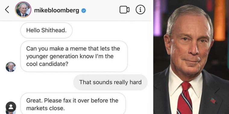 US-Präsidentschaftskandidat bezahlt Meme-Seiten auf Instagram für seine Kampagne