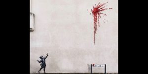 Banksy Werk Valentinstag