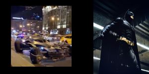Batmobil Mann Moskau