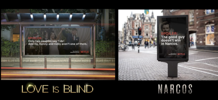 Spoiler-Alert: Diese Billboards sollen Menschen dazu bringen, Zuhause zu bleiben
