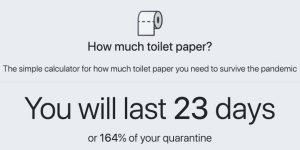 How much Toilet Paper