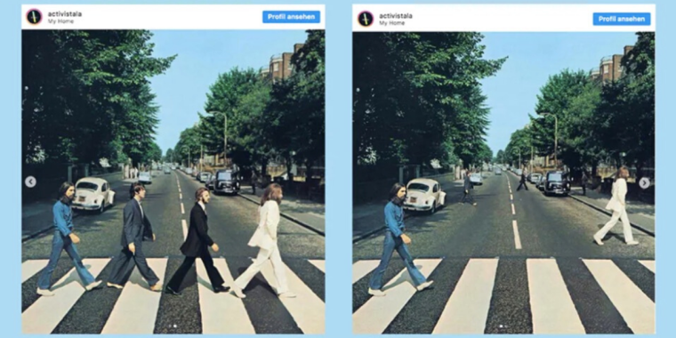 So sehen berühmte Albencover in Zeiten von Social Distancing aus