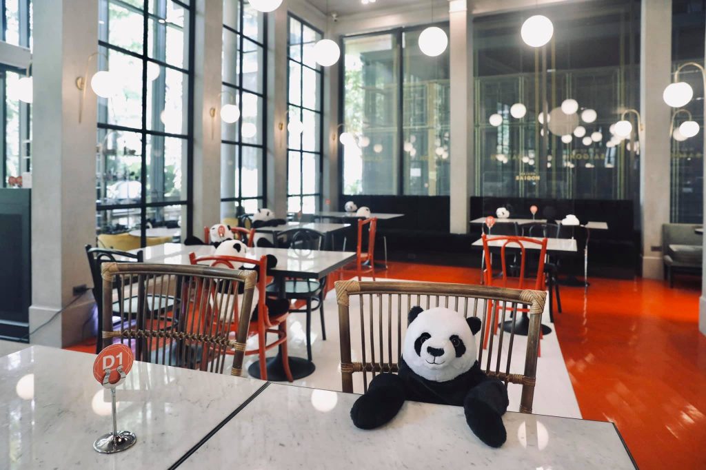 Restaurant Bangkok Plüschpanda