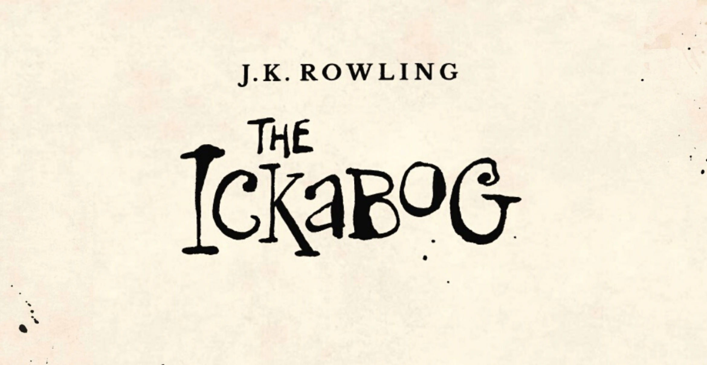 „The Ickabog“: J.K. Rowling veröffentlicht neues Buch – online und for free