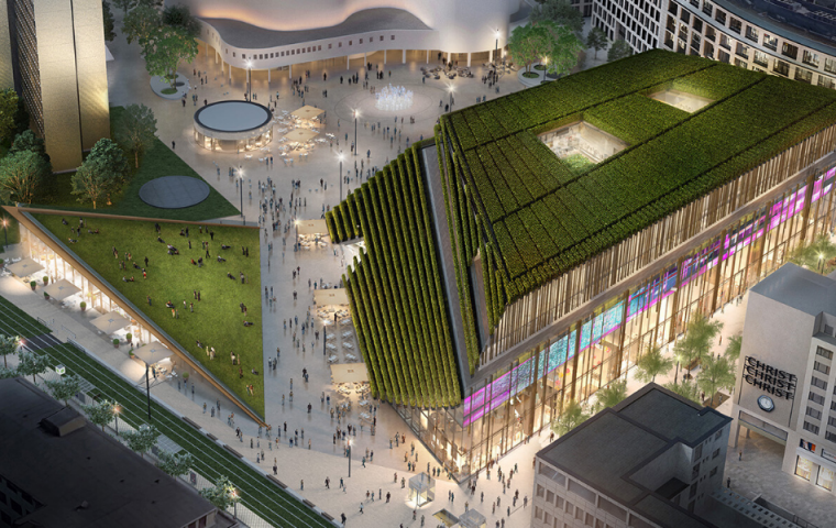 30.000 Sträucher verpflanzt: In Düsseldorf steht das grünste Gebäude Europas