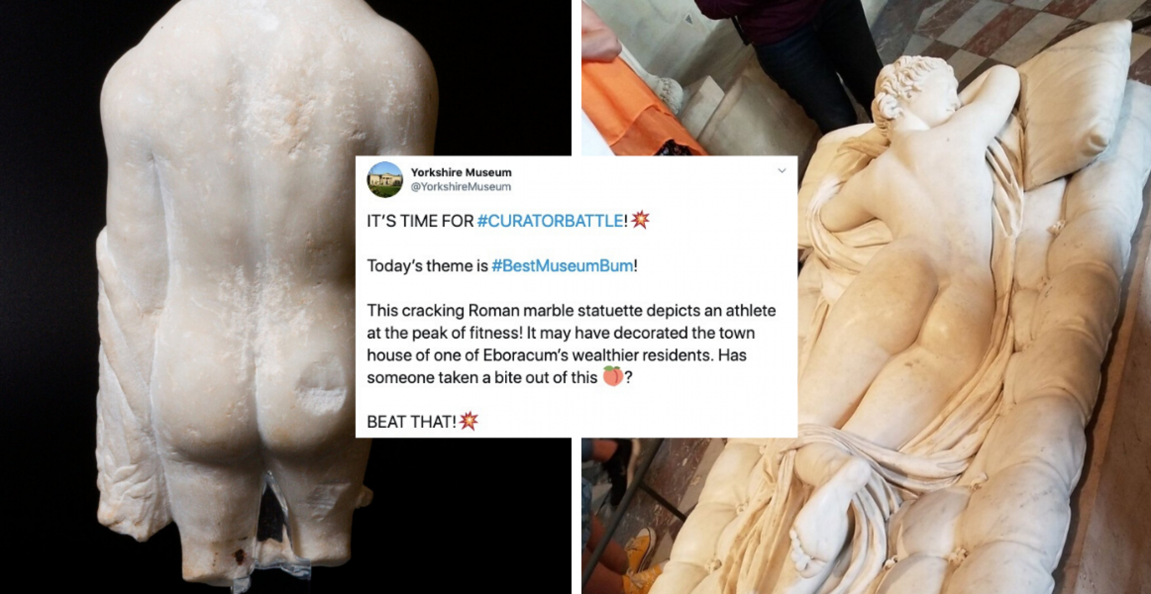 Museen wetteifern auf Twitter um den schönsten Allerwertesten der Kunstgeschichte