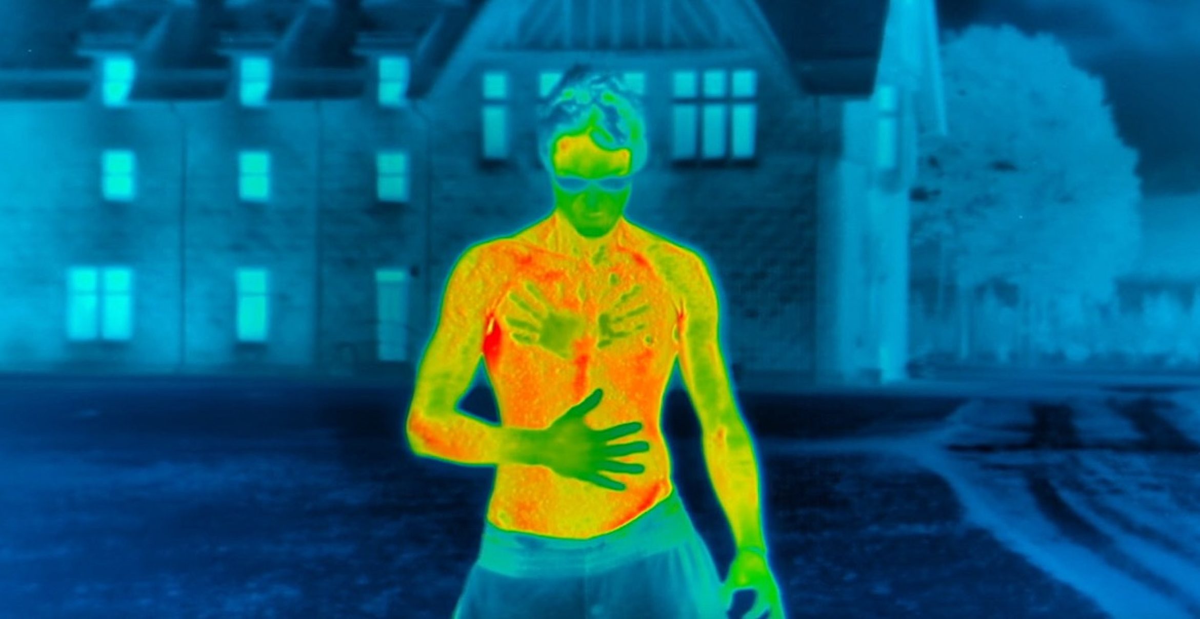 Ausziehen für die Wärmebildkamera: Wie unser Körper bei extremer Kälte abkühlt