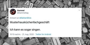 Tweets deutsche Wörter