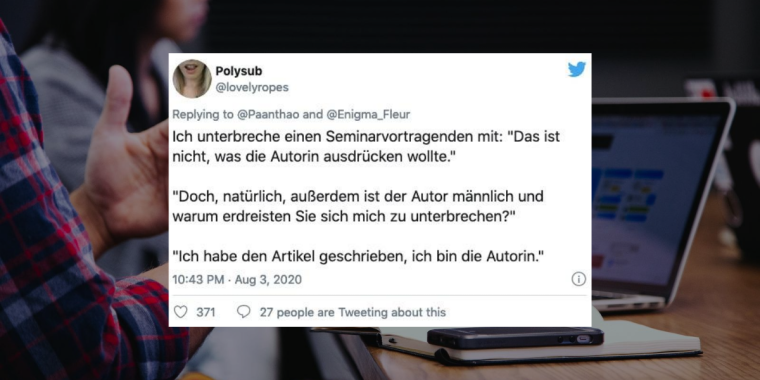 Auf Twitter erzählen Userinnen von ihren absurdesten Mansplaining-Erfahrungen