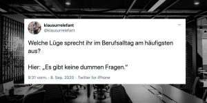 Lügen Job