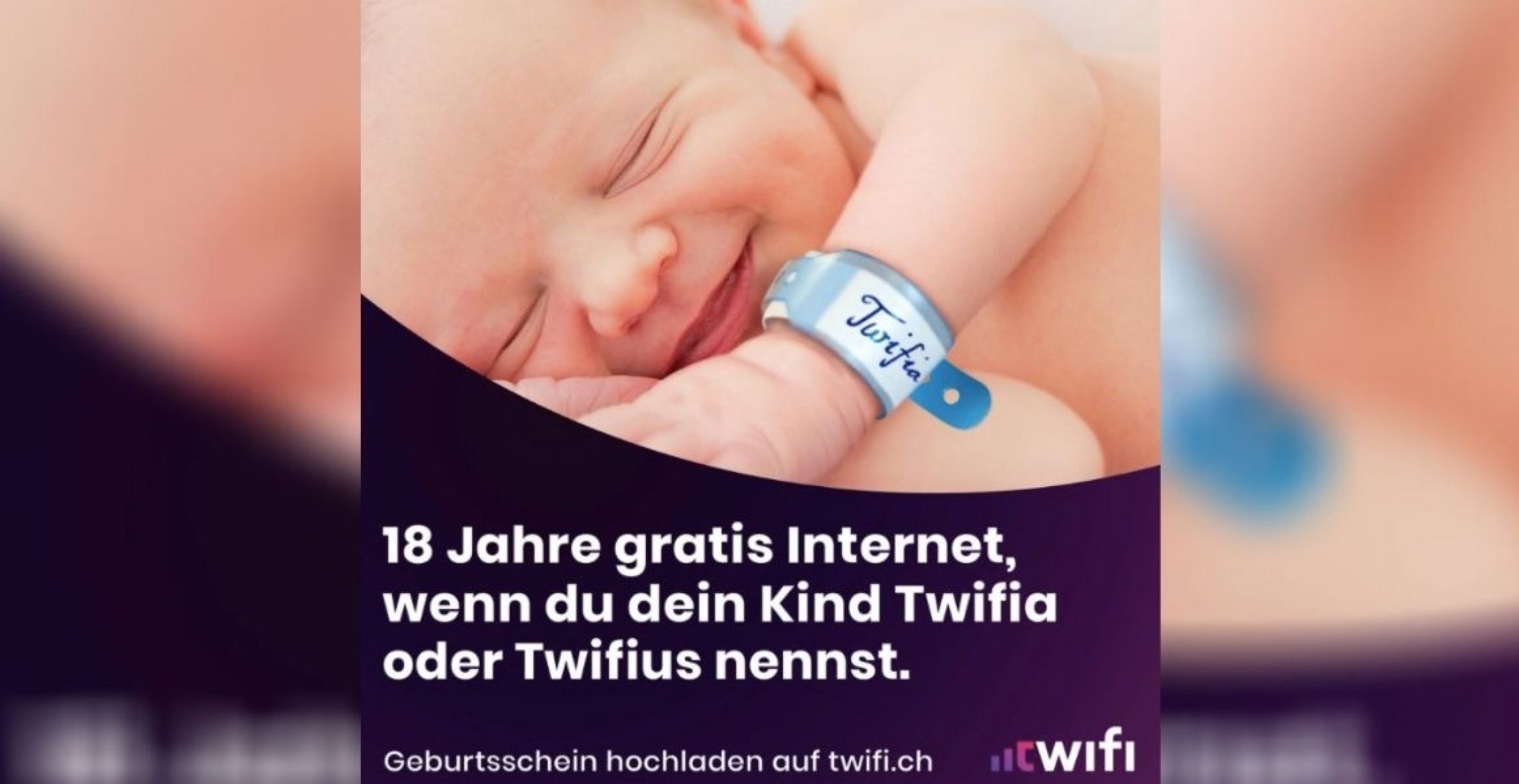 Maximale Kundenbindung: Wer sein Kind nach diesem Internetanbieter benennt, erhält 18 Jahre Internet for free