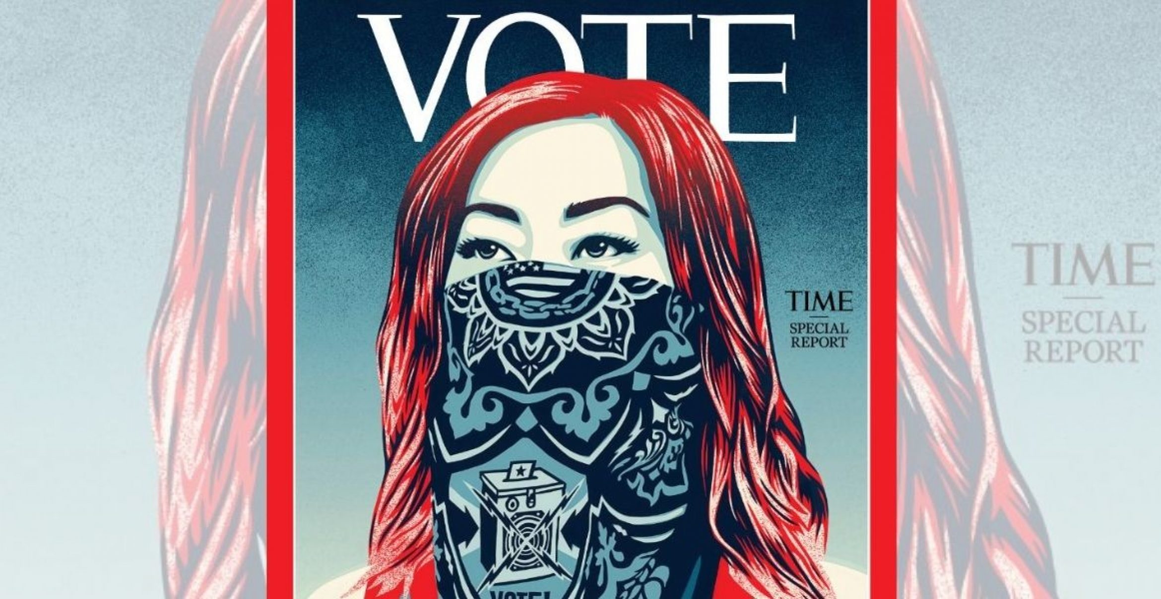 Aus TIME wird VOTE: So will das Time Magazine die US-Amerikaner*innen zum Wählen animieren