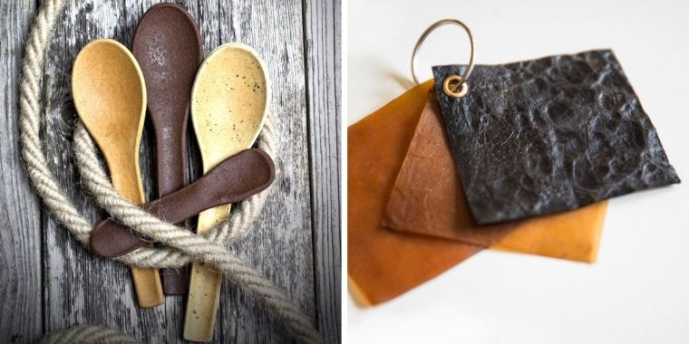 Essbare Löffel und veganes Leder aus Pilzen: Wie nachhaltige Produkte die Welt verbessern