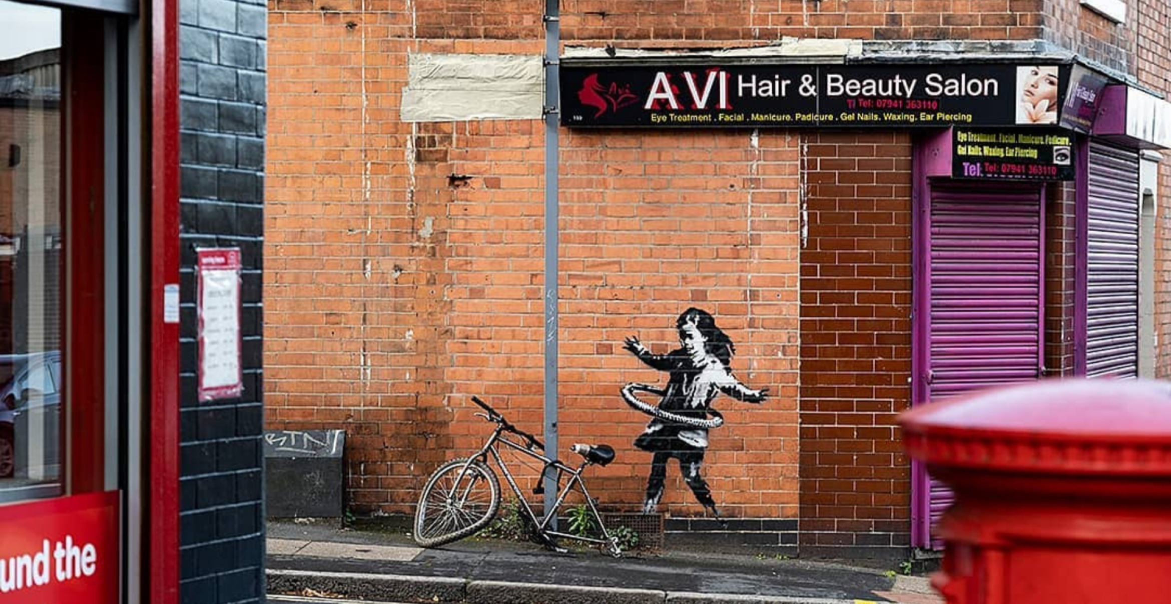 Zur Aufmunterung in Krisenzeiten: neues Banksy-Artwork in Nottingham aufgetaucht