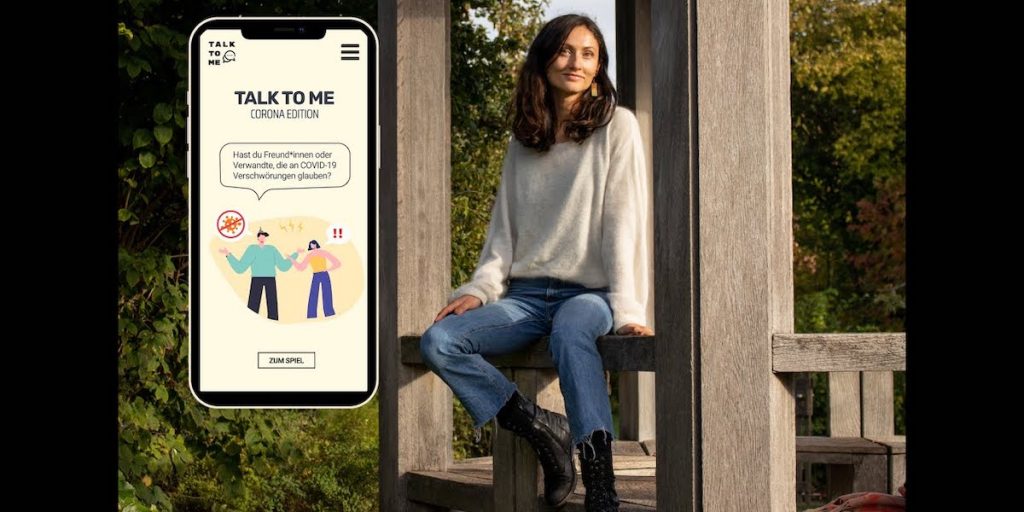 „Talk to me“: Mit dieser App werdet ihr schlagfertiger gegenüber Corona-Leugnenden
