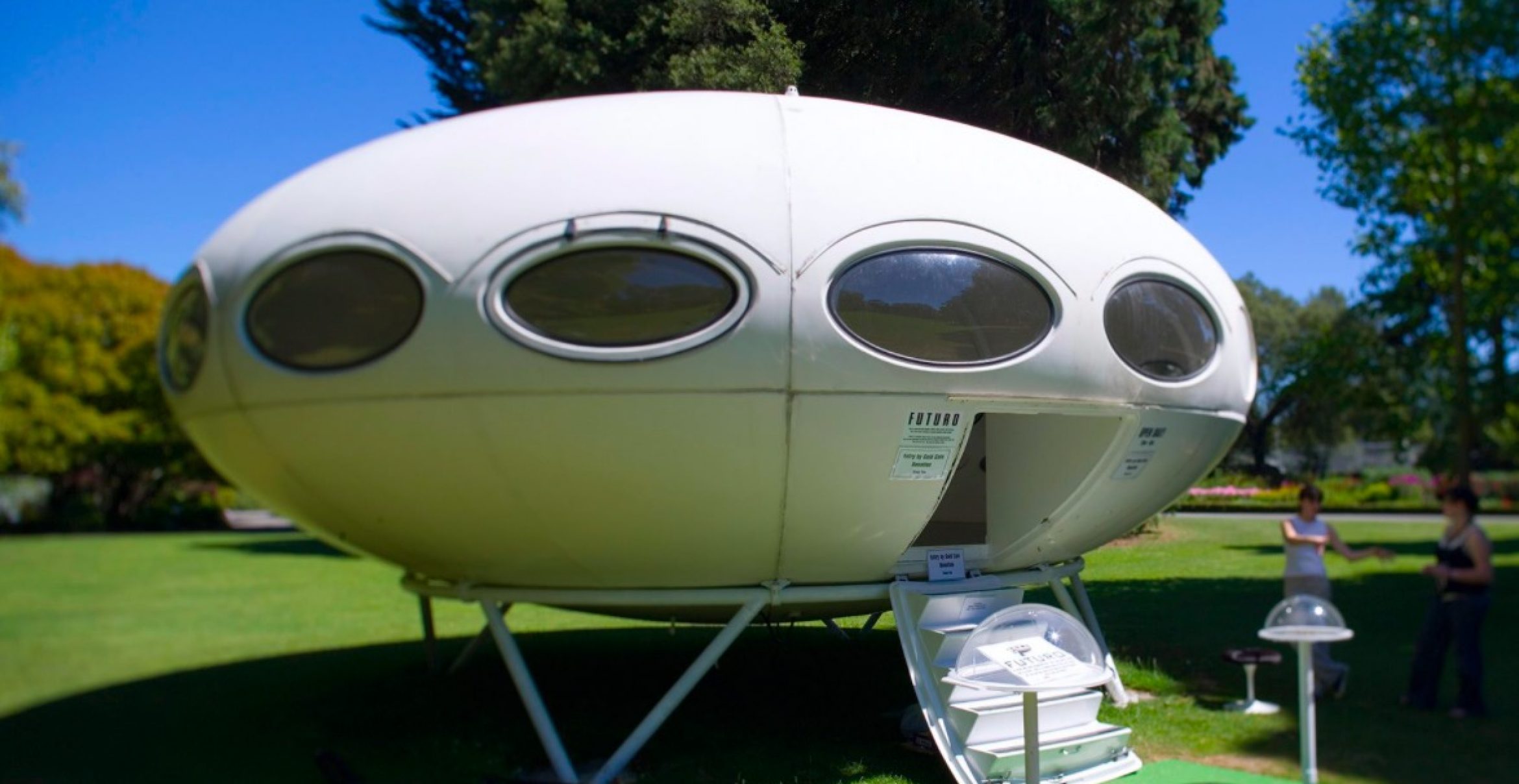 Außergewöhnliches Tiny House: In Neuseeland steht ein Ufo zum Verkauf