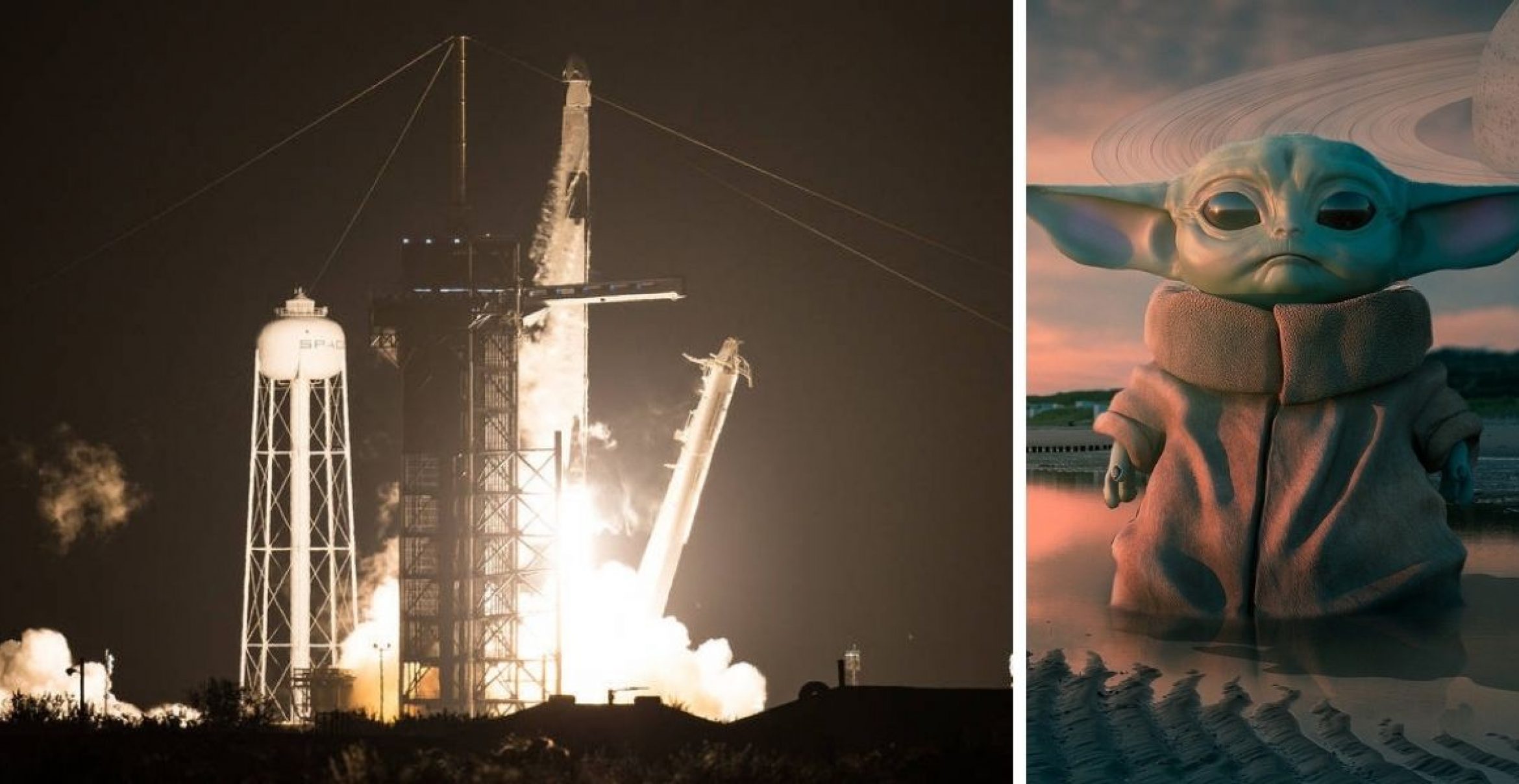Astronaut*innen fliegen mit SpaceX-Raumschiff zur ISS – warum haben sie Baby-Yoda-Figur dabei?