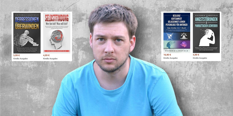 Schrottbücher: Warum stehen Ratgeber von erfundenen Autor*innen in den Amazon-Bestseller-Listen?