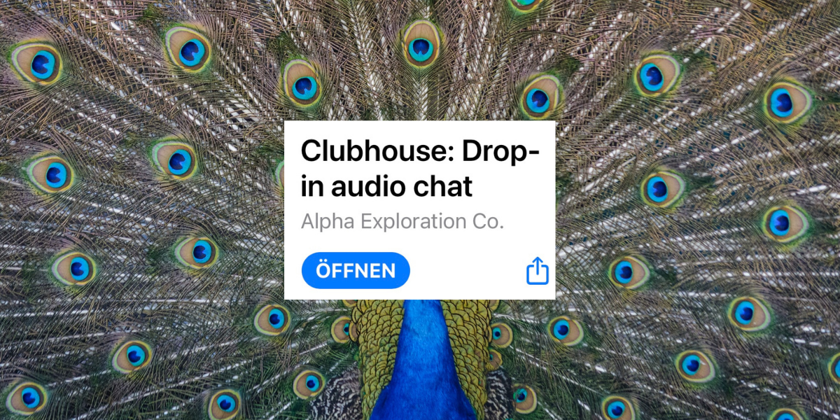 Clubhouse-Kolumne #2: Zwischen Selbstdarstellung und Selbstoptimierung