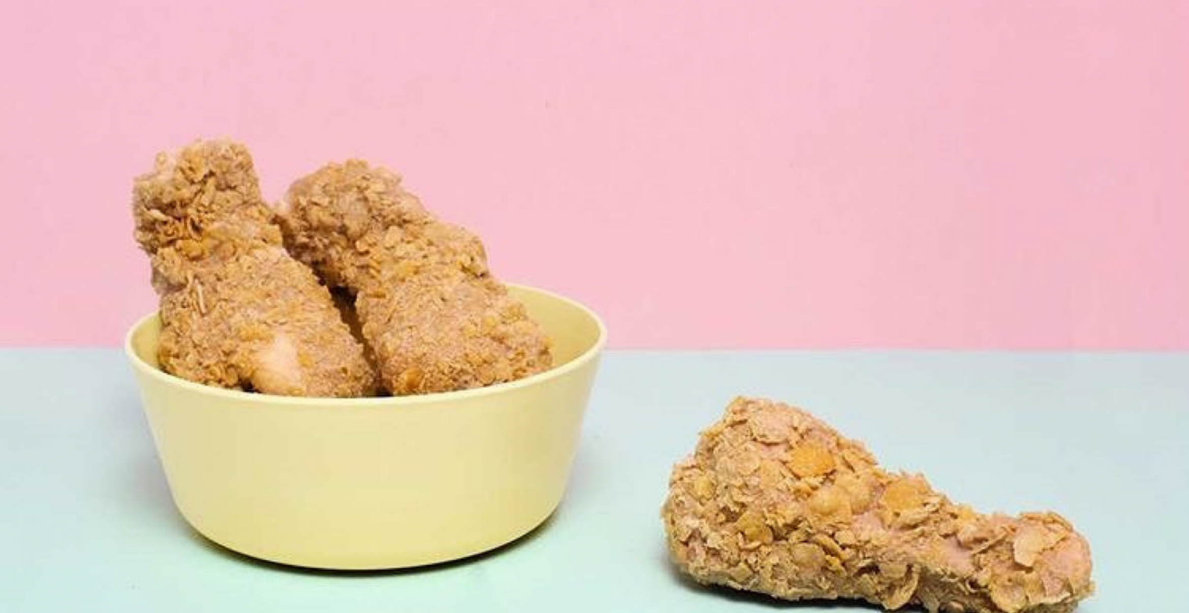 „Not Fried Chicken“: Chefköchin kreiert Luxus-Eis in Chicken-Wing-Form