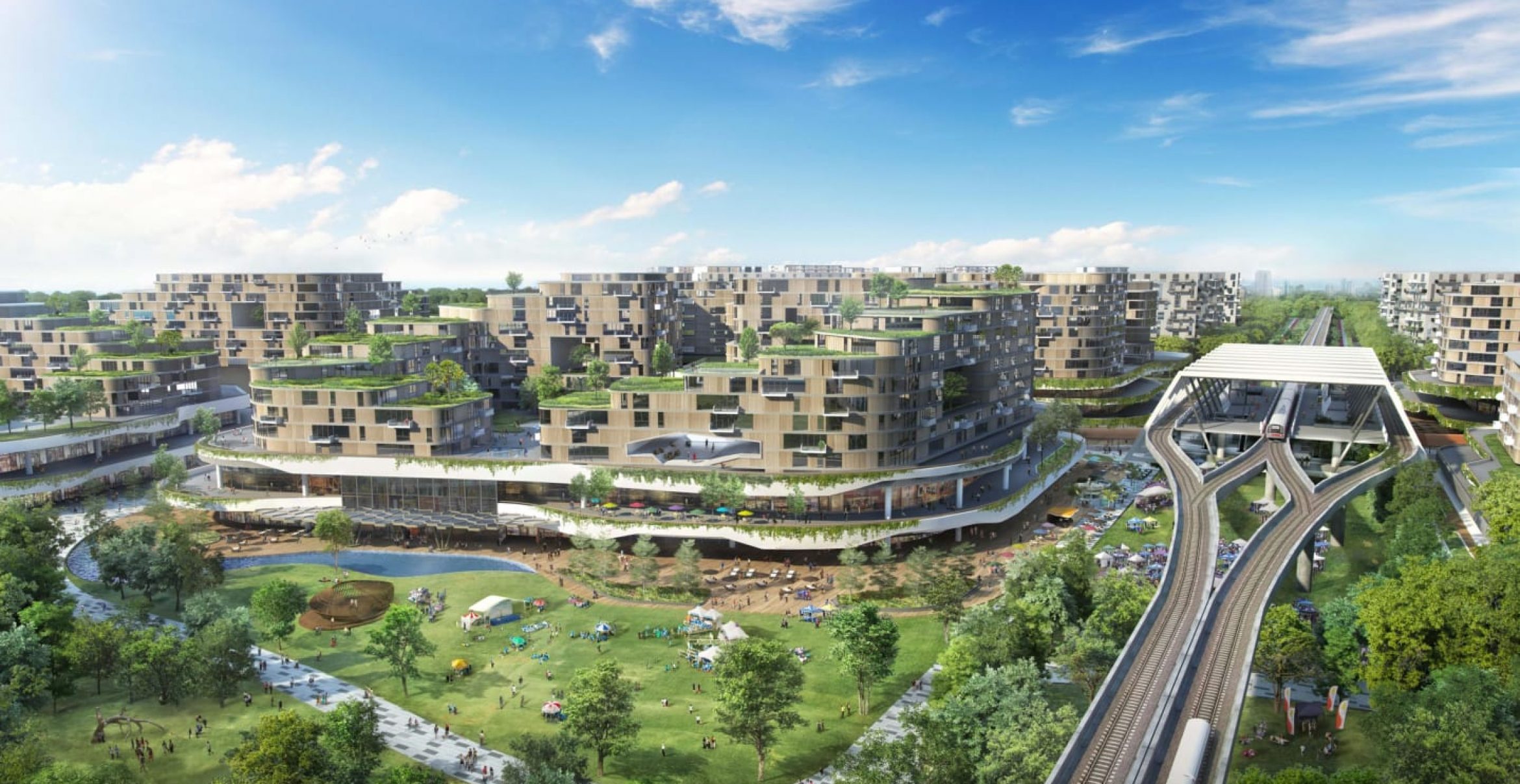 Singapur plant ersten smarten und umweltfreundlichen Wohnbezirk