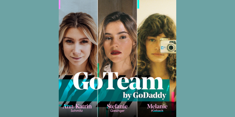 Wie drei Frauen als GoTeam von GoDaddy Startups digital fit machen