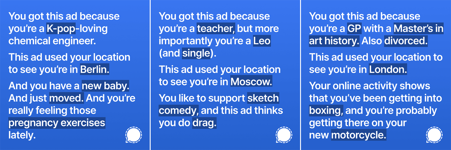 Stunt oder genial? Signal legt sich mit Facebook an