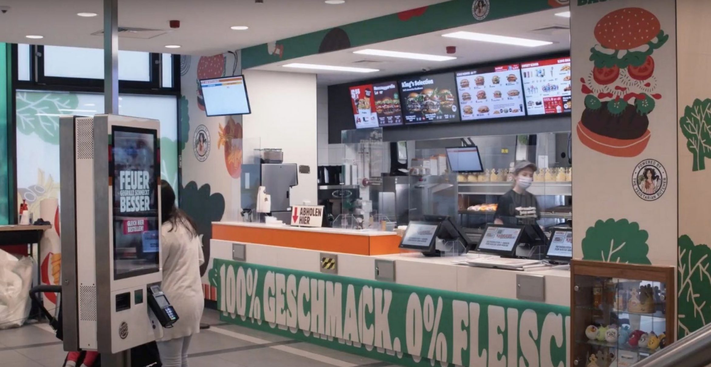 Burger King eröffnet weltweit ersten Veggie-Pop-Up-Store in Köln