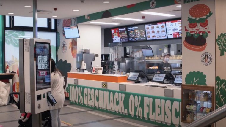 Burger King eröffnet weltweit ersten Veggie-Pop-Up-Store in Köln