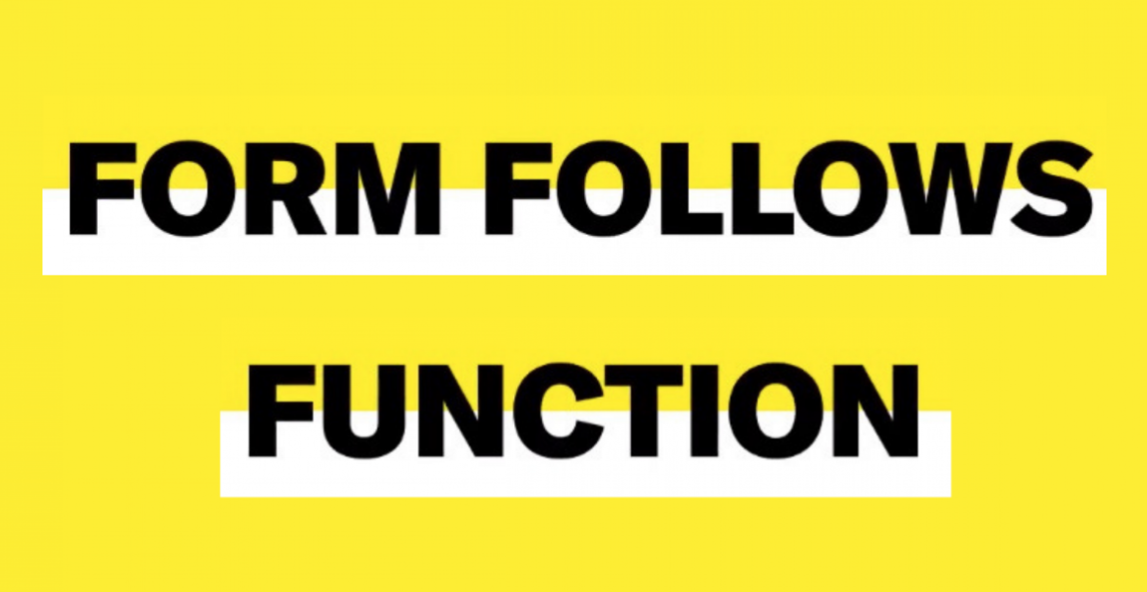 Form Follows Function: Warum ist dieser Ansatz auch heute noch so populär?