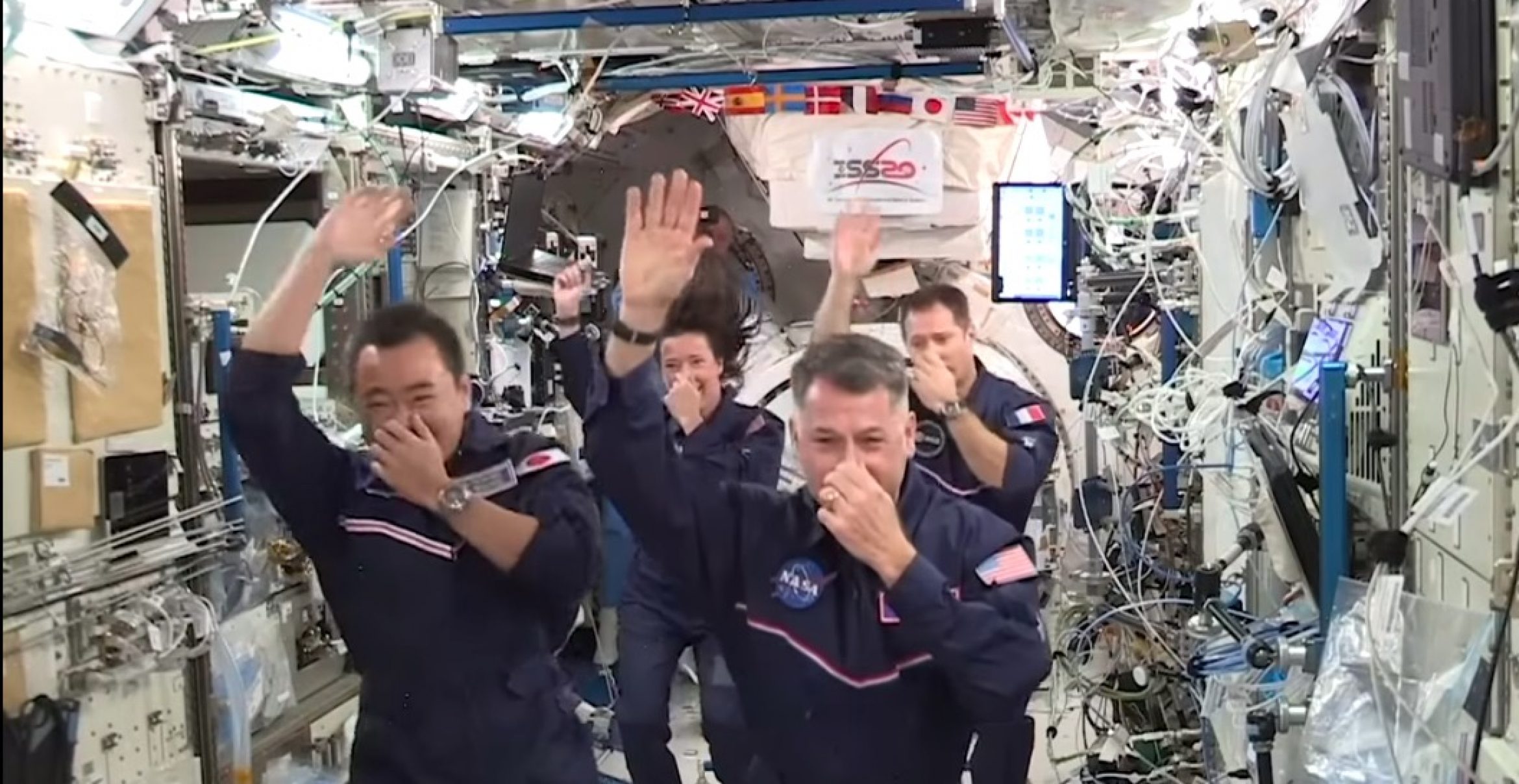 Olympia im All: Astronaut:innen auf der ISS organisieren „Space Olympics“