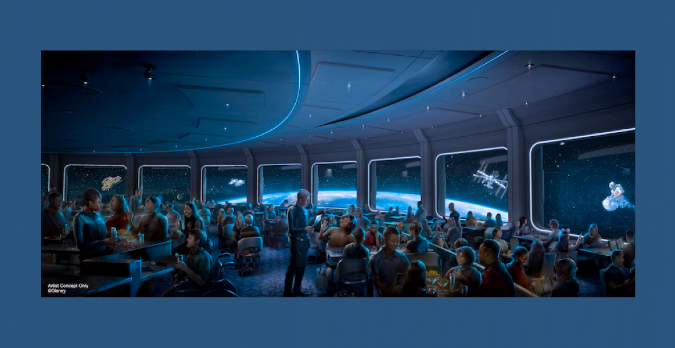 Dinner im All: Disney World eröffnet Space-Restaurant