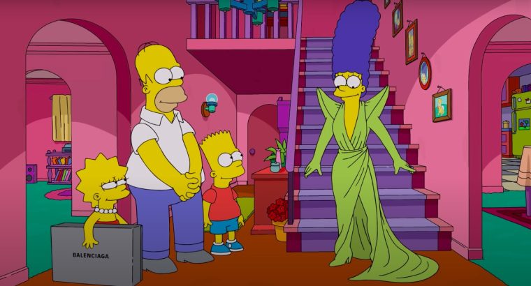 Balenciaga bringt die Simpsons auf die Paris Fashion Week