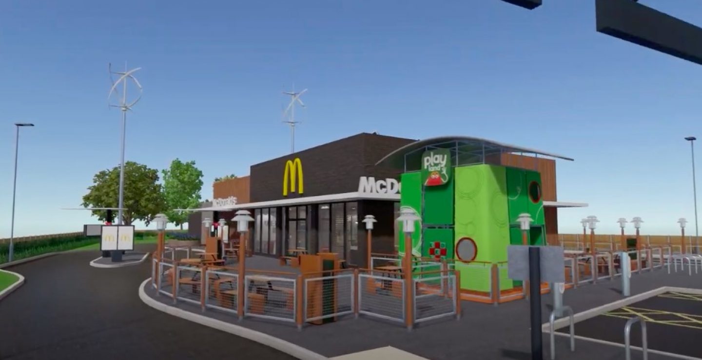 McDonald’s eröffnet erstes klimaneutrales Restaurant in England