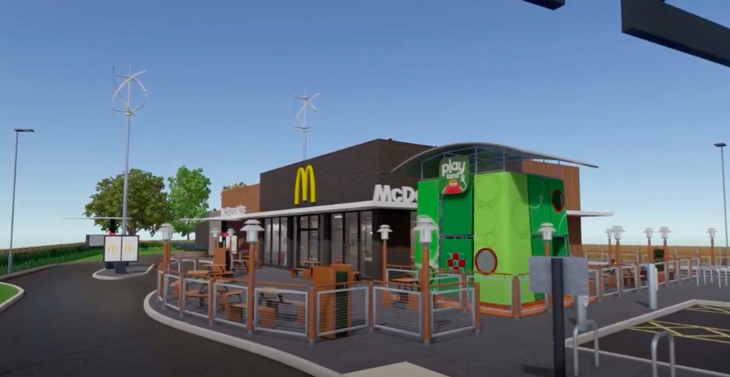 McDonald’s eröffnet erstes klimaneutrales Restaurant in England