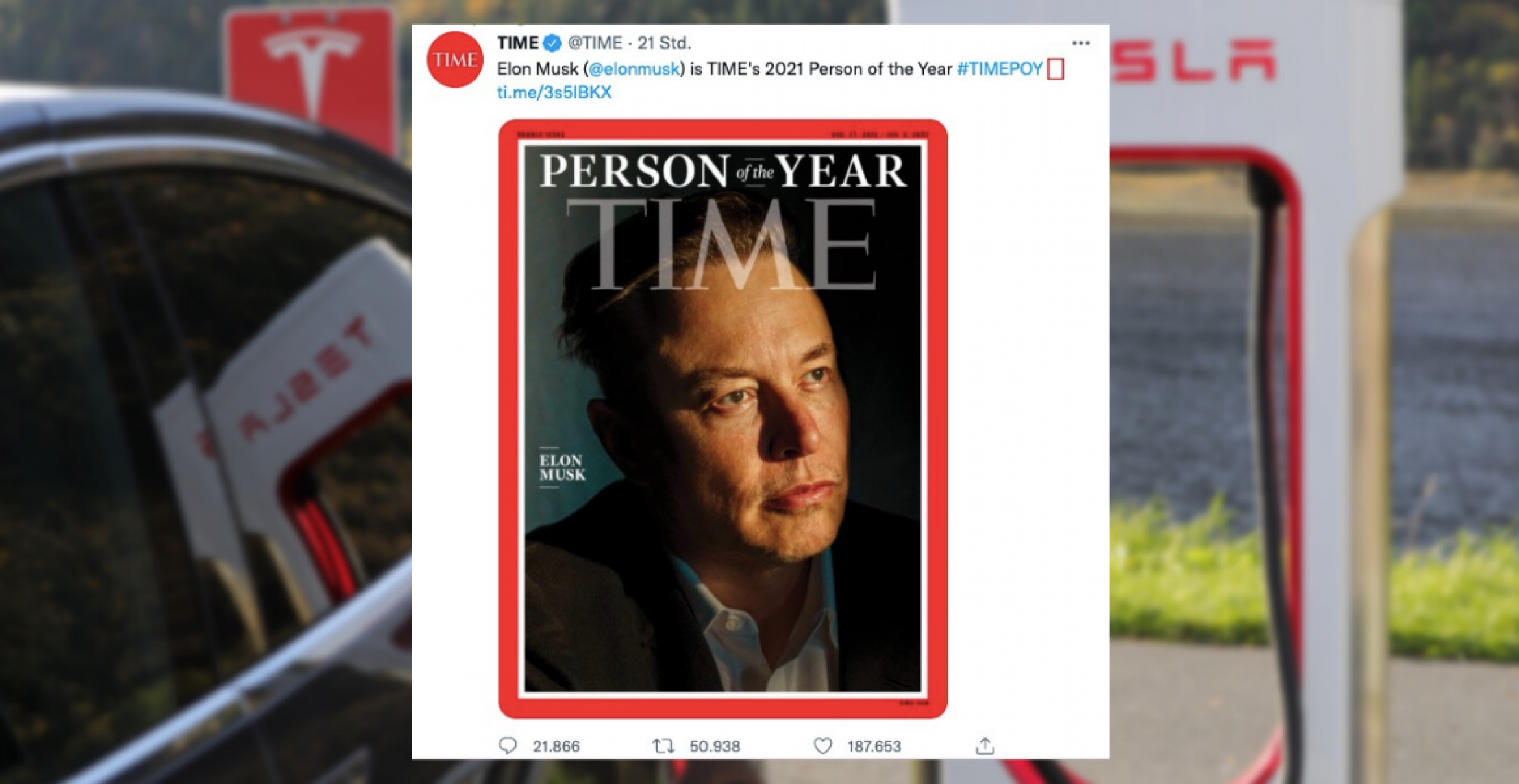 Twitter reagiert: „Time“-Magazin kürt Elon Musk zur „Person of the year“